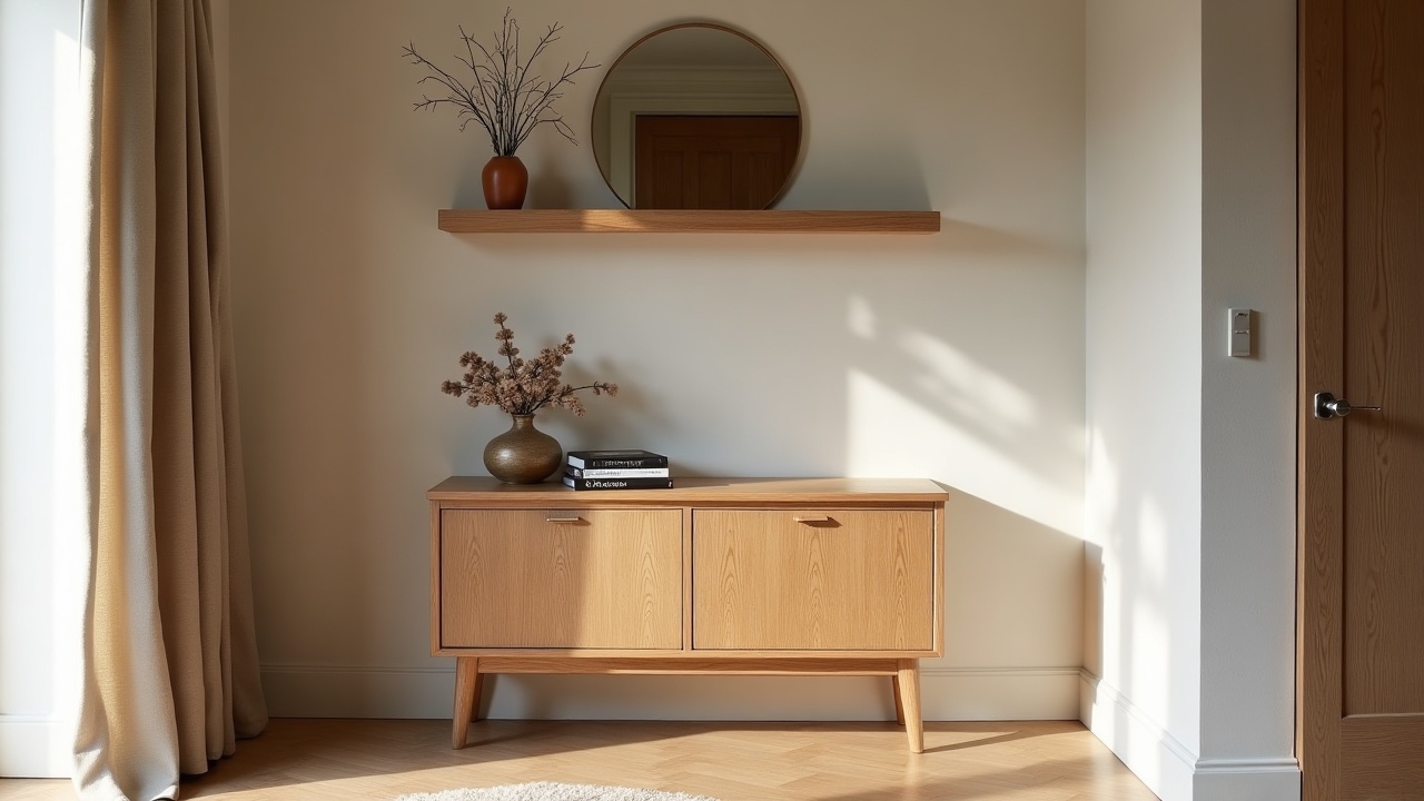 Meuble d'entrée sur mesure : rangements, banquette et vestiaire